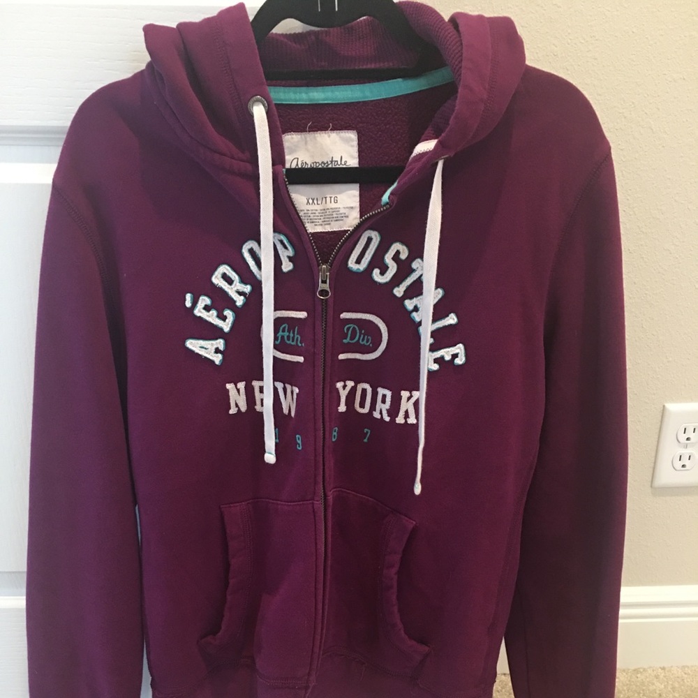 Aeropostale Purple hoodie